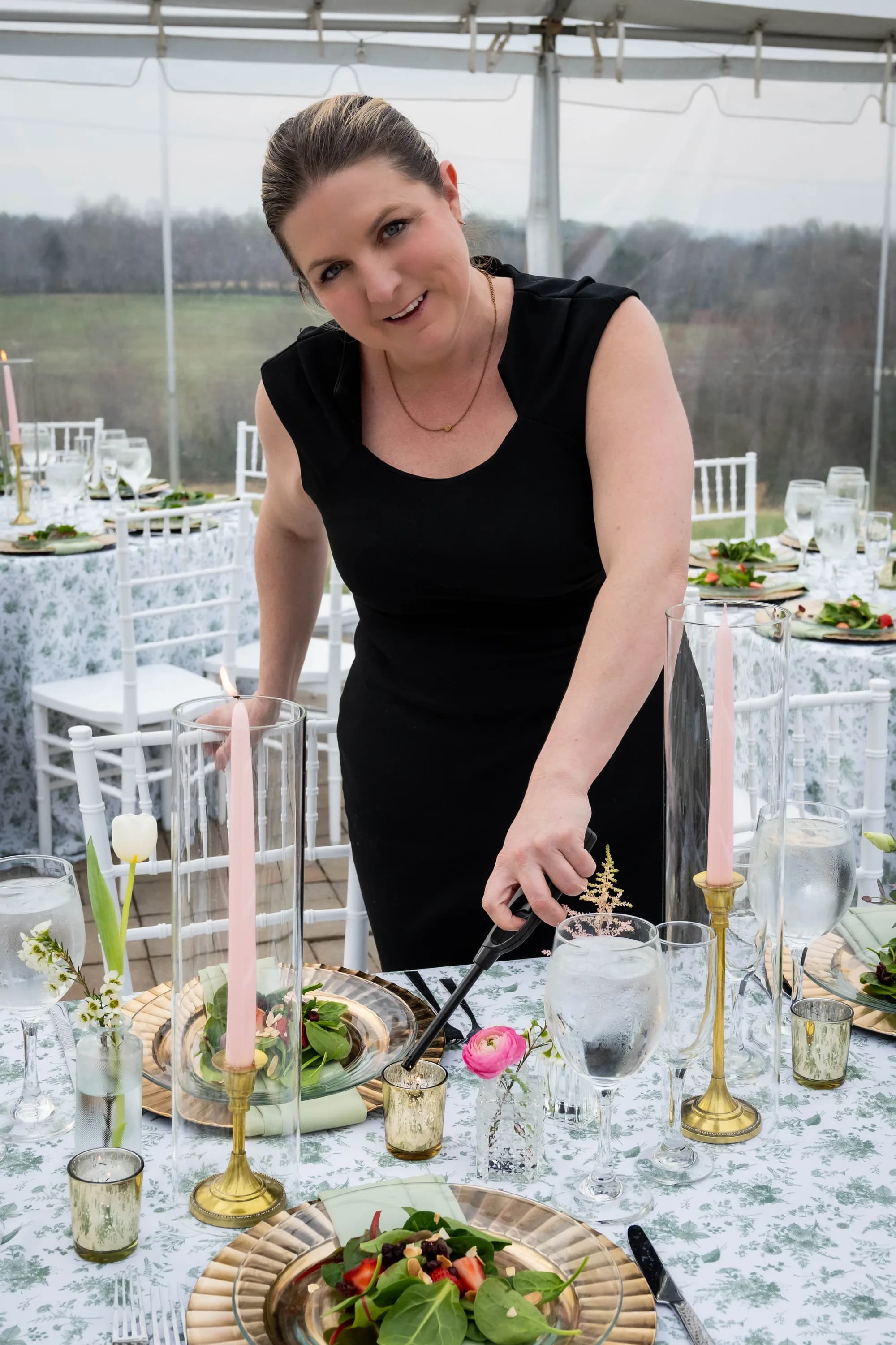 Lighting reception tapers